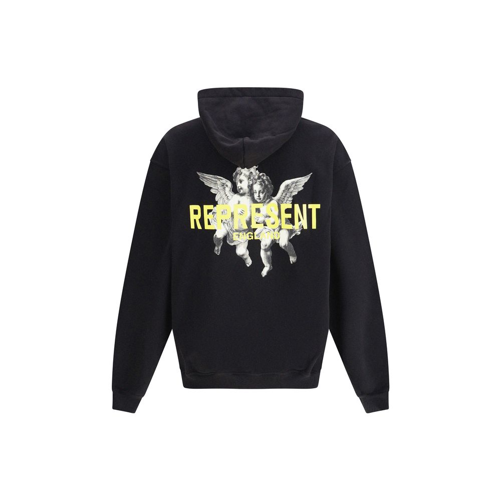 Legacy Cherubs Hoodie - Jet Black Oversized Fashion Statement
