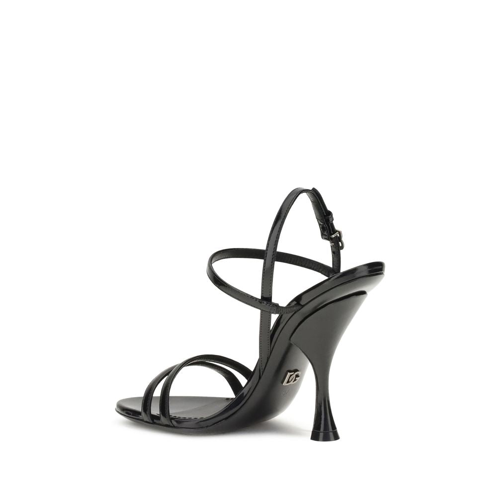 Dolce & Gabbana Keira Leather Sandals