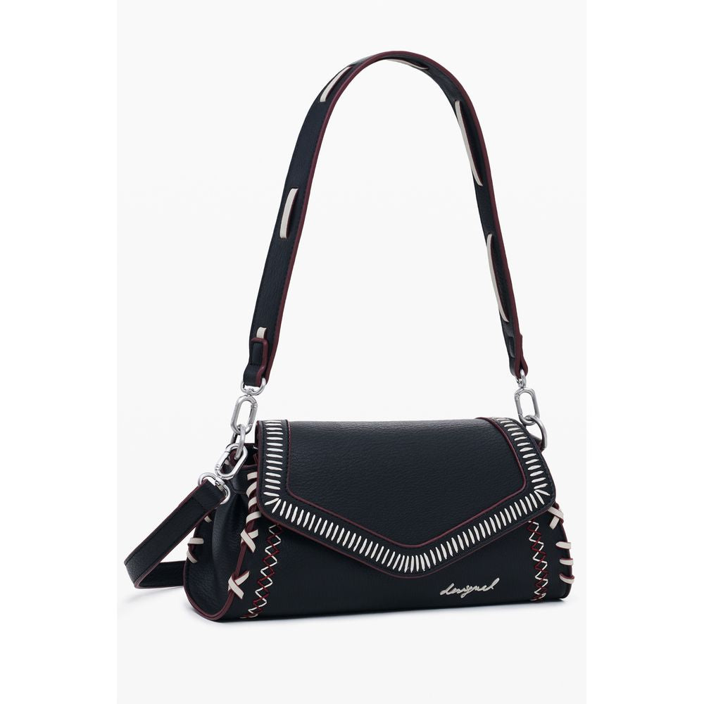 Desigual Black Polyethylene Women Handbag - Manhattan Pespuntes Zarauz