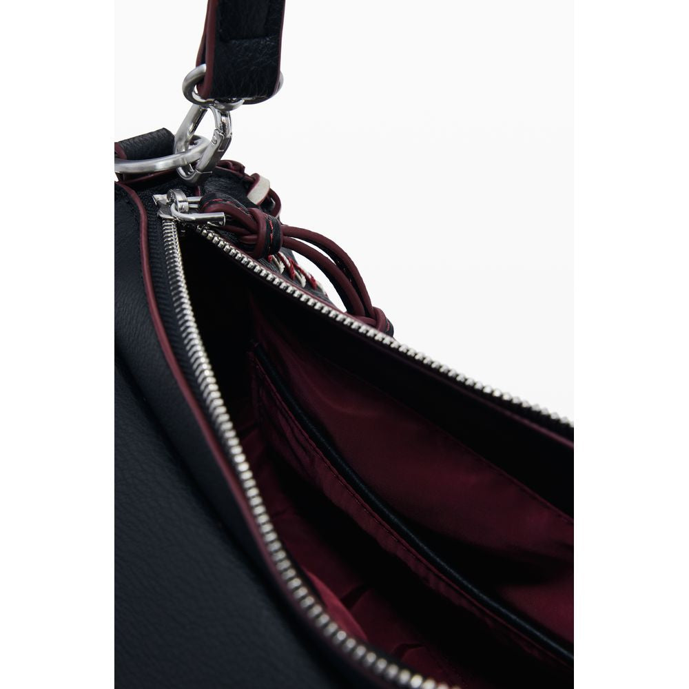 Desigual Black Polyethylene Women Handbag - Manhattan Pespuntes Zarauz