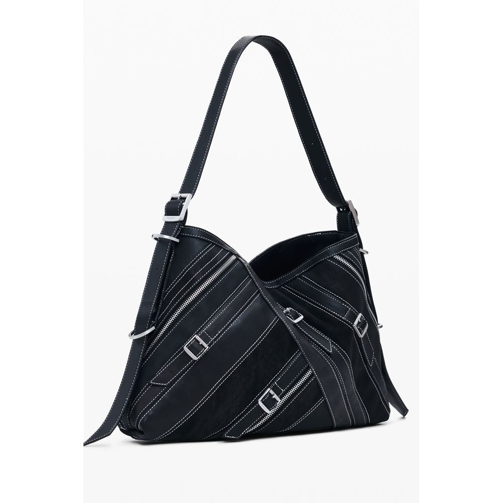 Desigual Black Polyethylene Women Handbag - Fibonacci Buxton