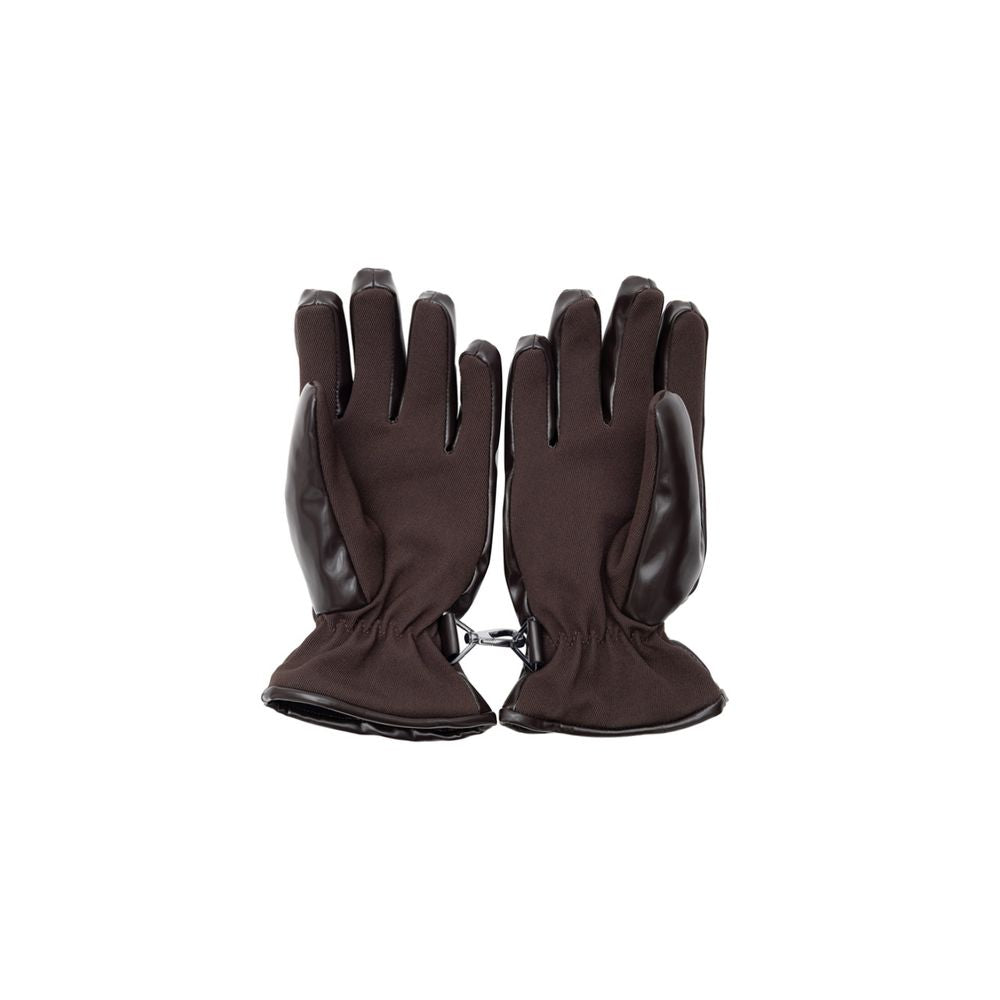 Bottega Veneta Brown Polyester Gloves for Men