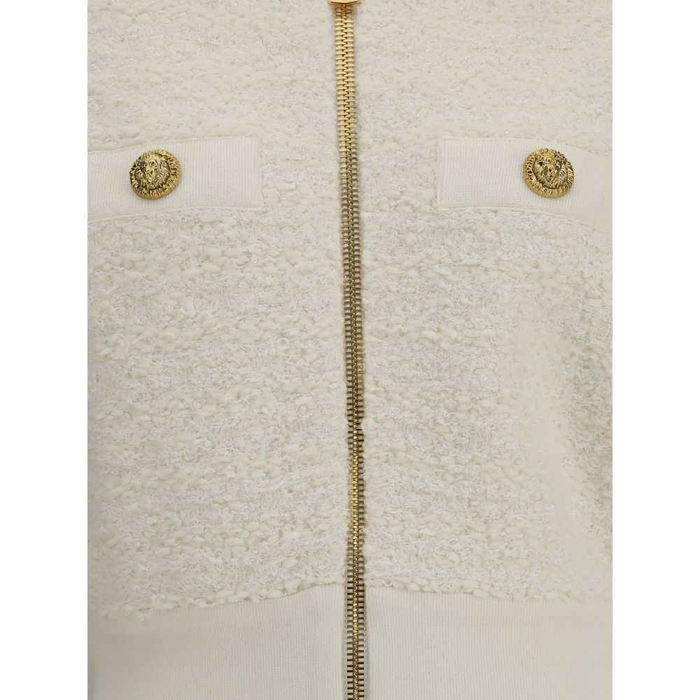 Balmain Tweed Bomber Jacket: A Luxe Statement Redefining Sporty Elegance