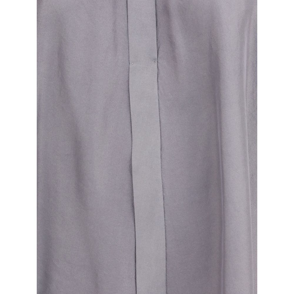 Forte Forte Crater-collar Shirt in Habotai Silk