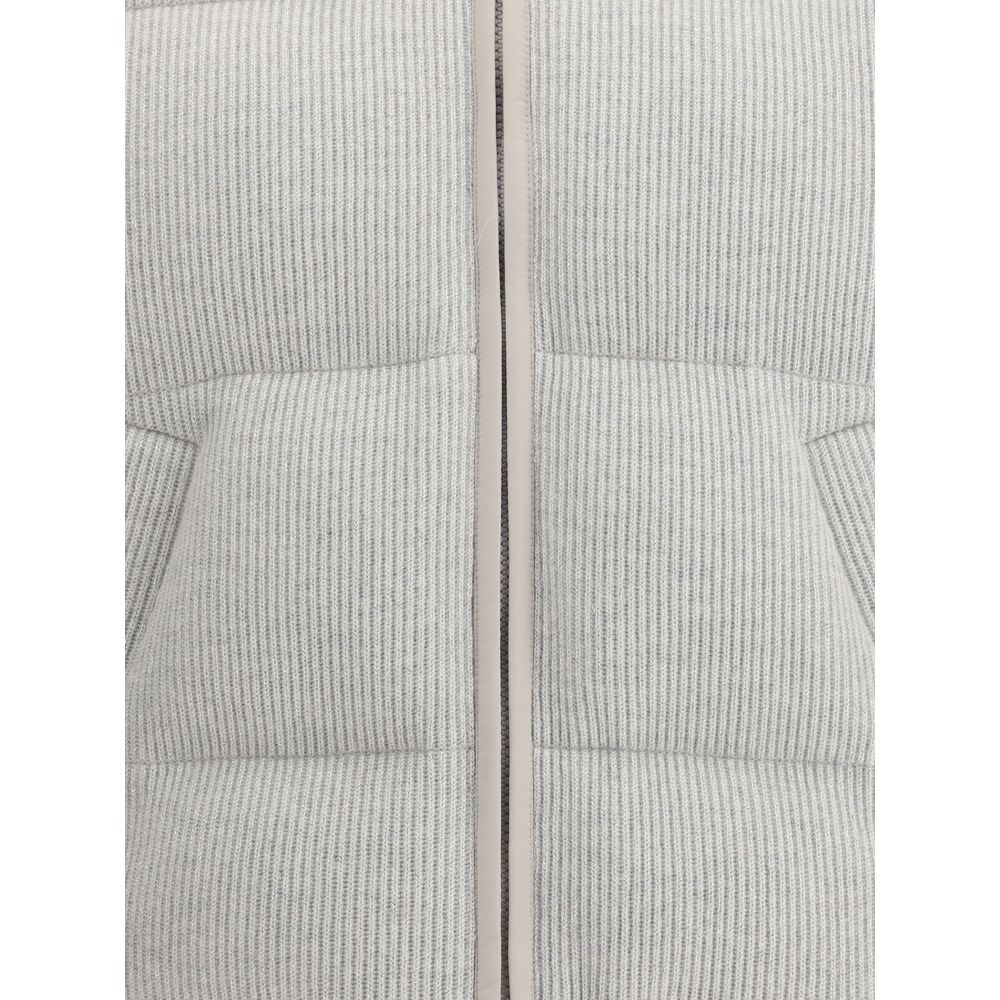 Brunello Cucinelli Lurex Padded Down Jacket