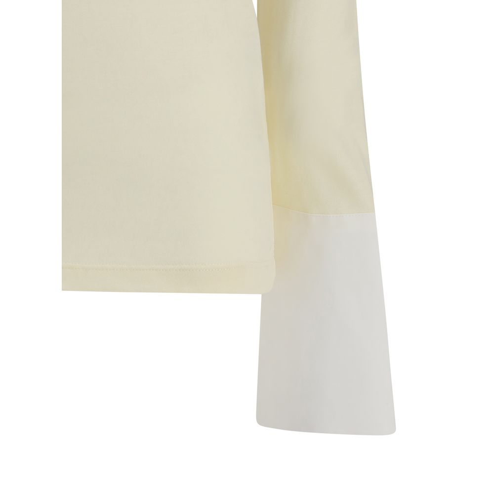 Darkpark Nora Jumper with Buttoned Shirt Cuffs