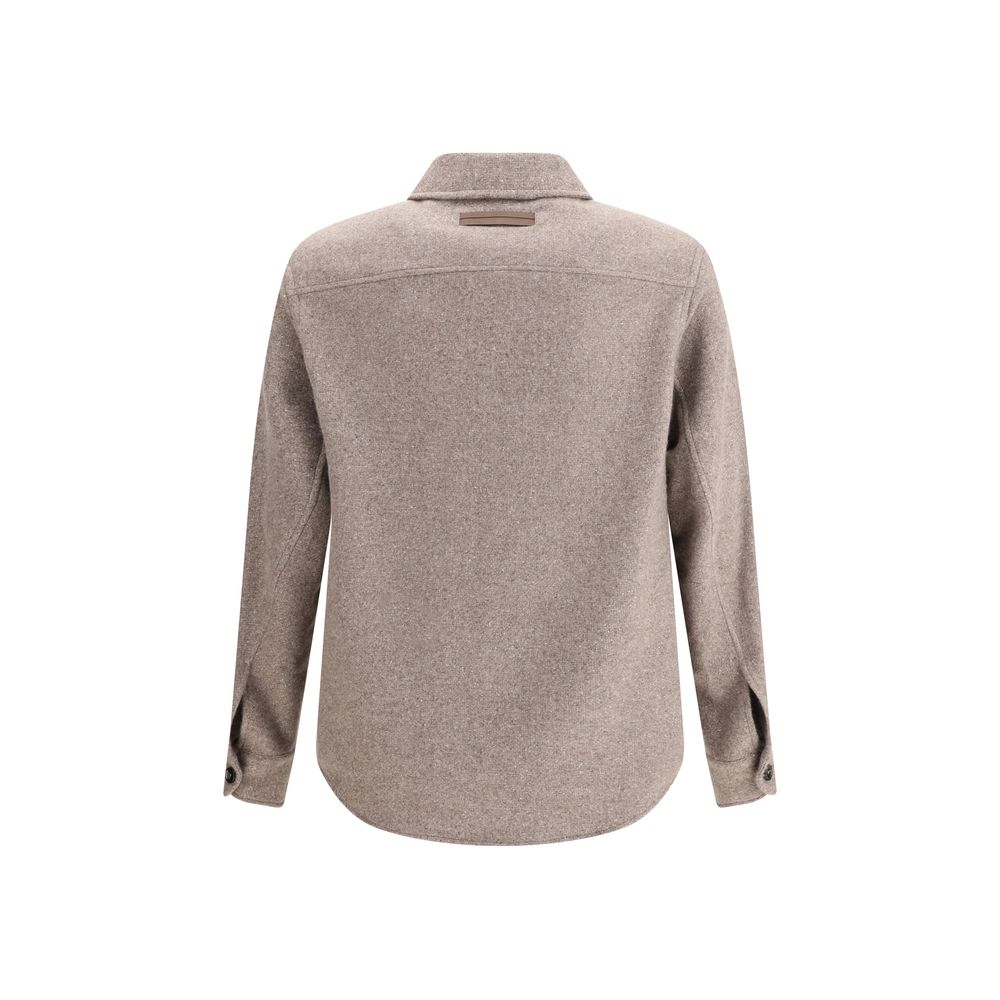 ZEGNA Button Up Overshirt Jacket