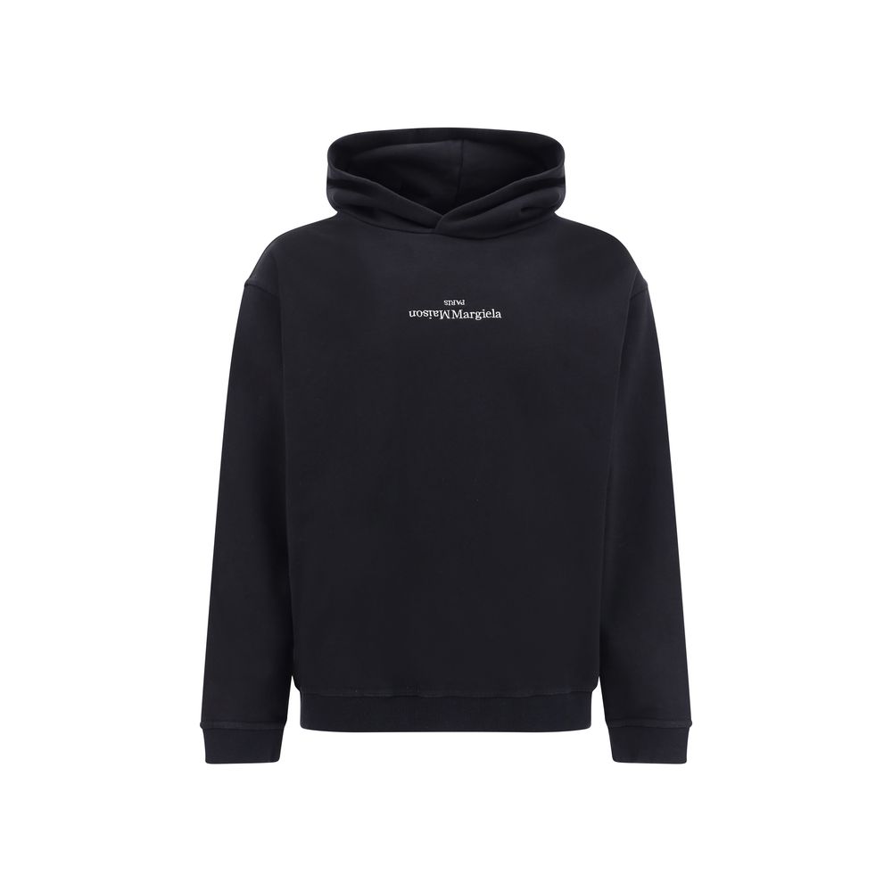 Maison Margiela Black Hoodie for Men