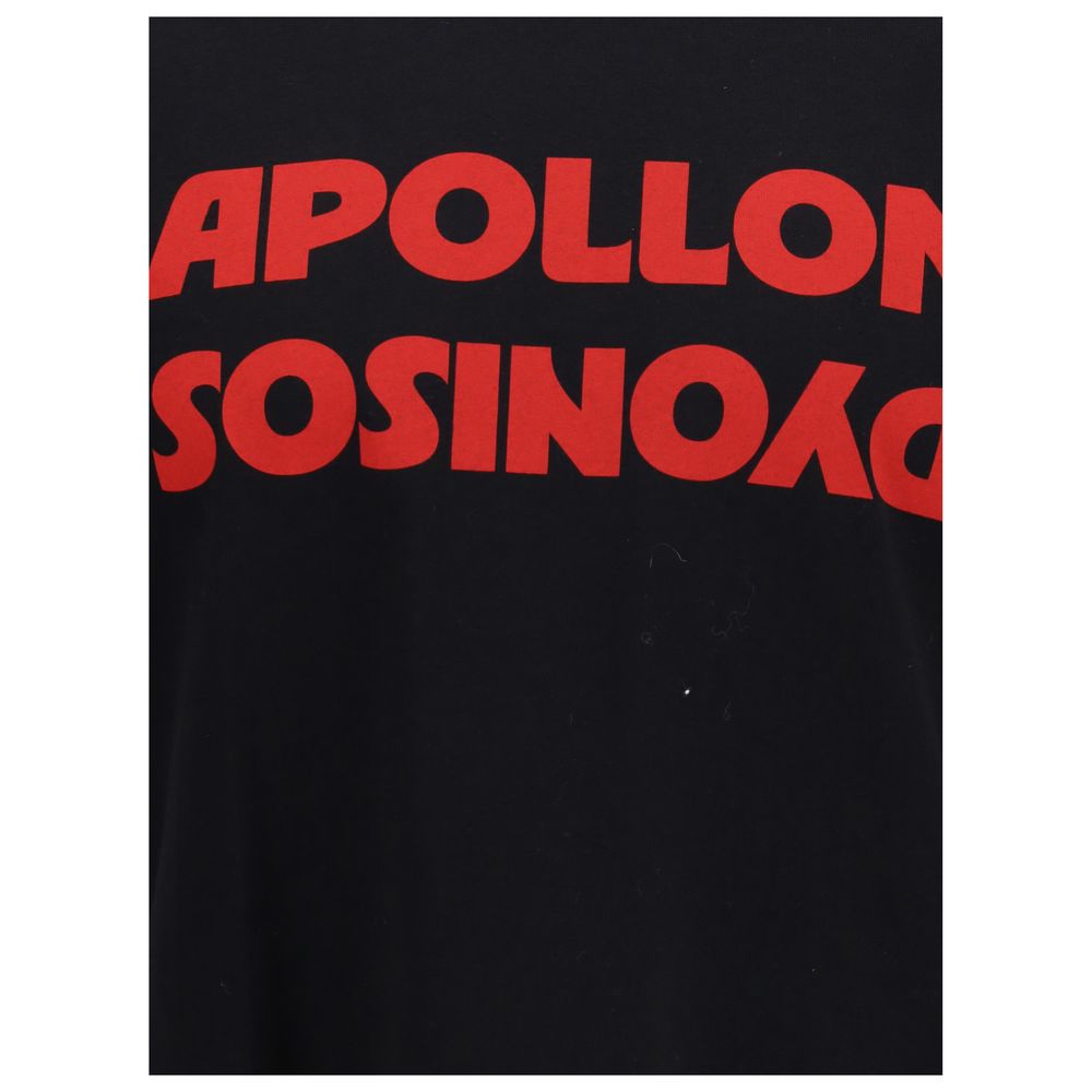 Valentino Cotton T-shirt with Apollo Dyonisos Graphic Print