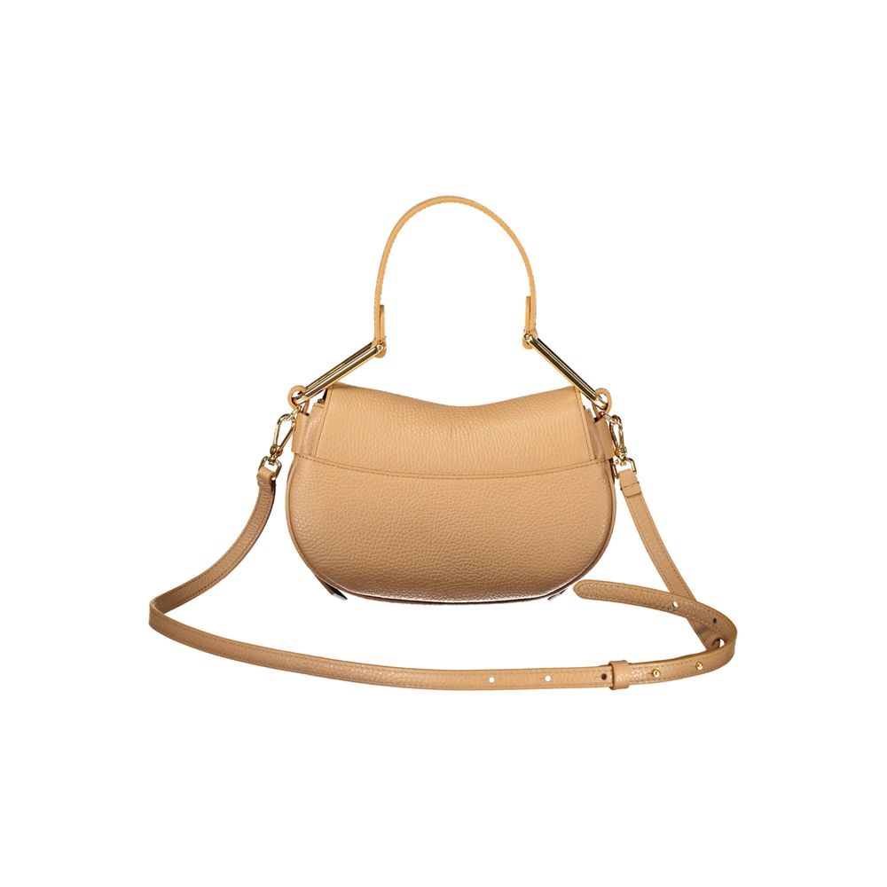 Coccinelle Brown Leather Handbag - Magie Soft Bag