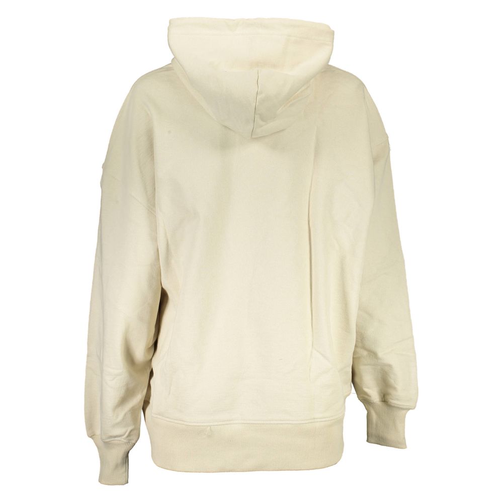 Calvin Klein Beige Cotton Hoodie