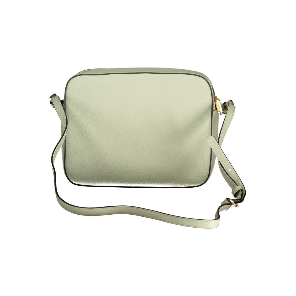 Coccinelle Green Leather Handbag: Elevate Your Everyday Elegance