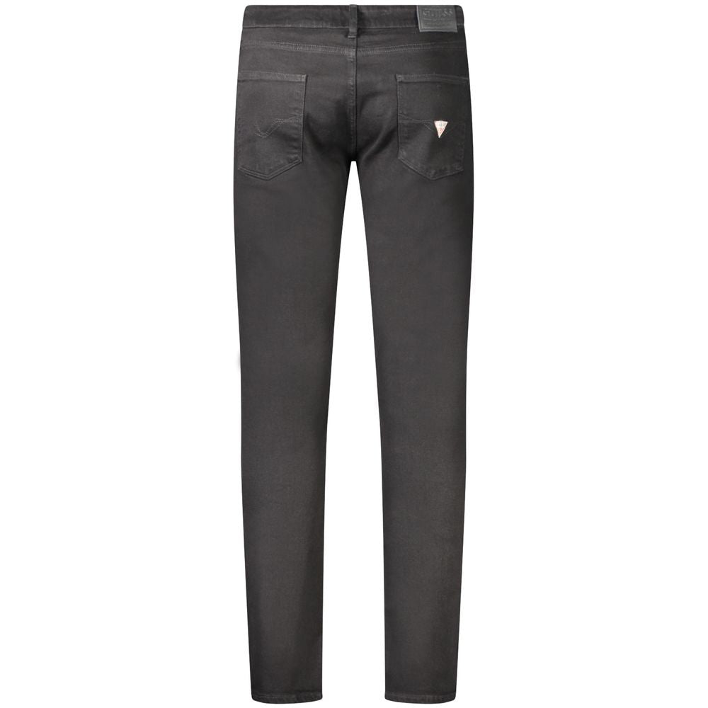 Guess Jeans Chris Super Skinny Black Cotton Denim
