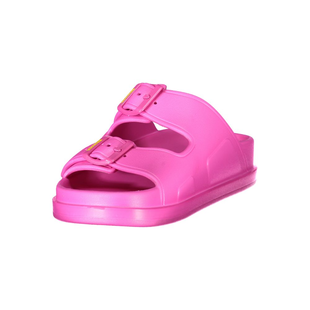 Blauer Pink Polyethylene Sandal with Adjustable Buckles