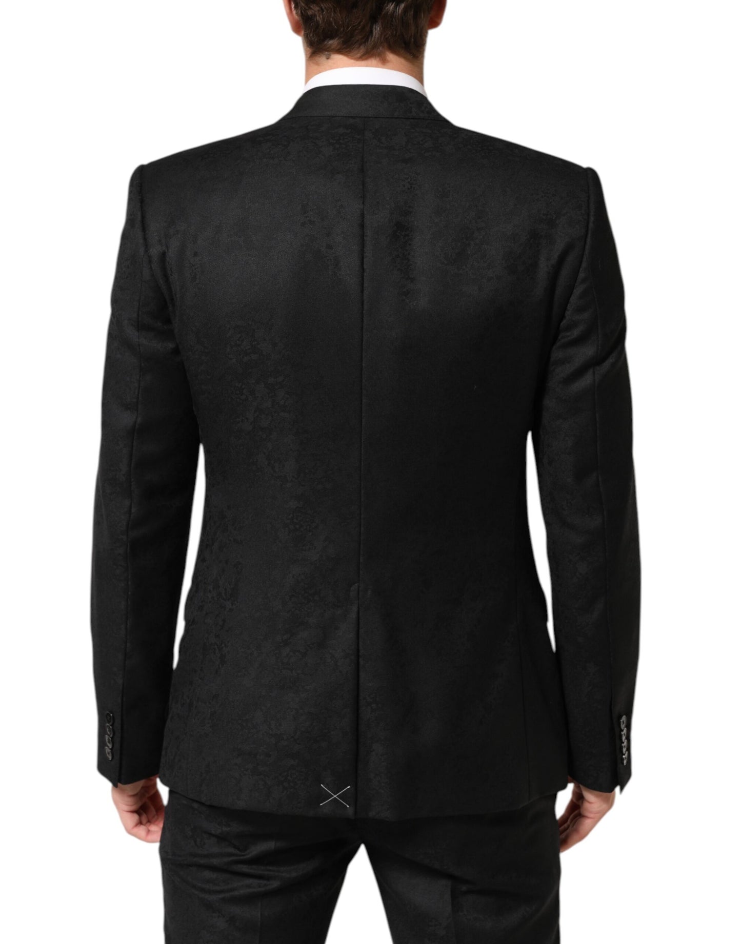 Dolce & Gabbana Black MARTINI 2 Buttons 3 Piece Suit
