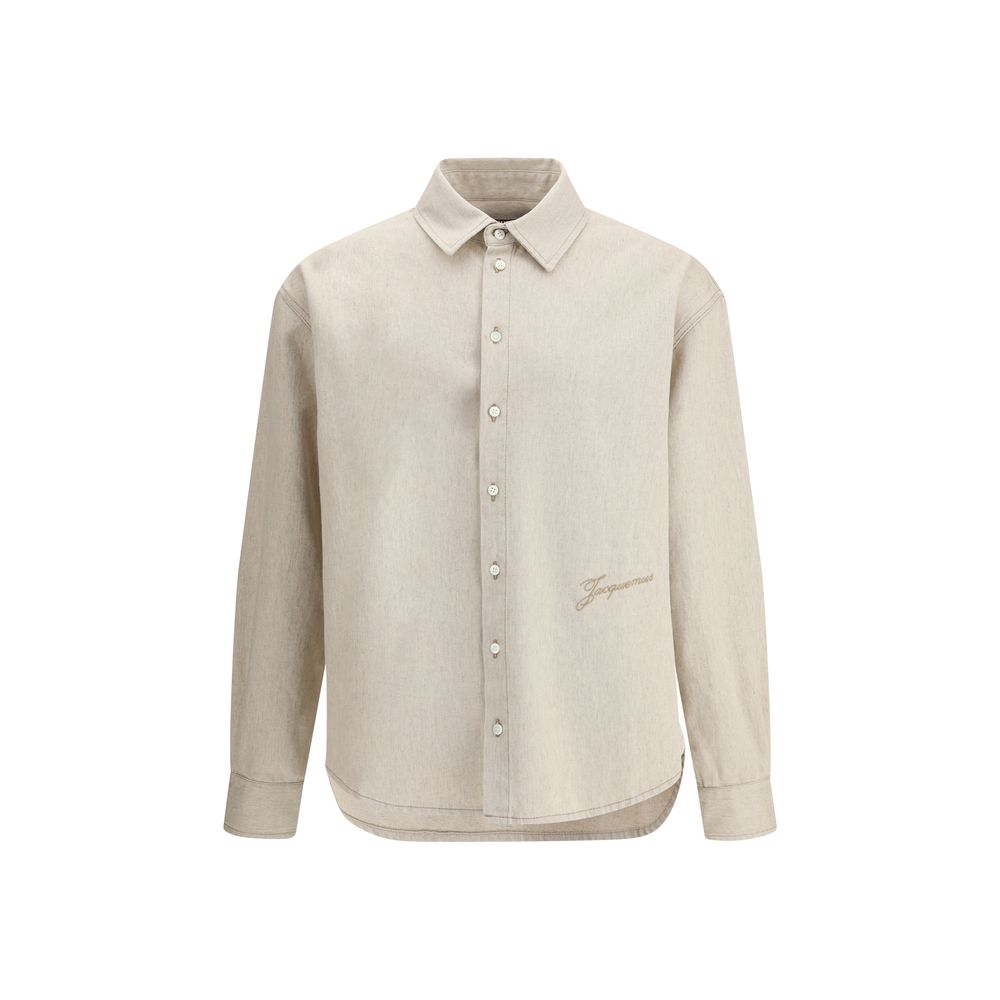 Jacquemus Simon Denim Shirt in de-Nîmes