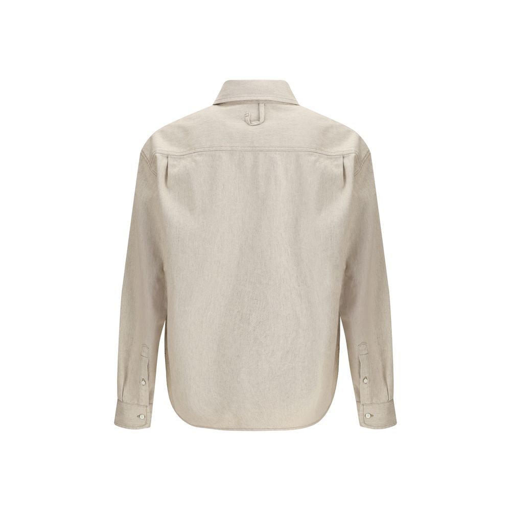Jacquemus Simon Denim Shirt in de-Nîmes