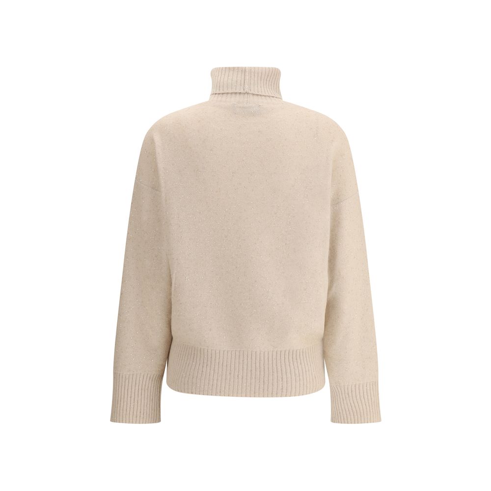 Fabiana Filippi Wool and Silk Sweater with Sequins