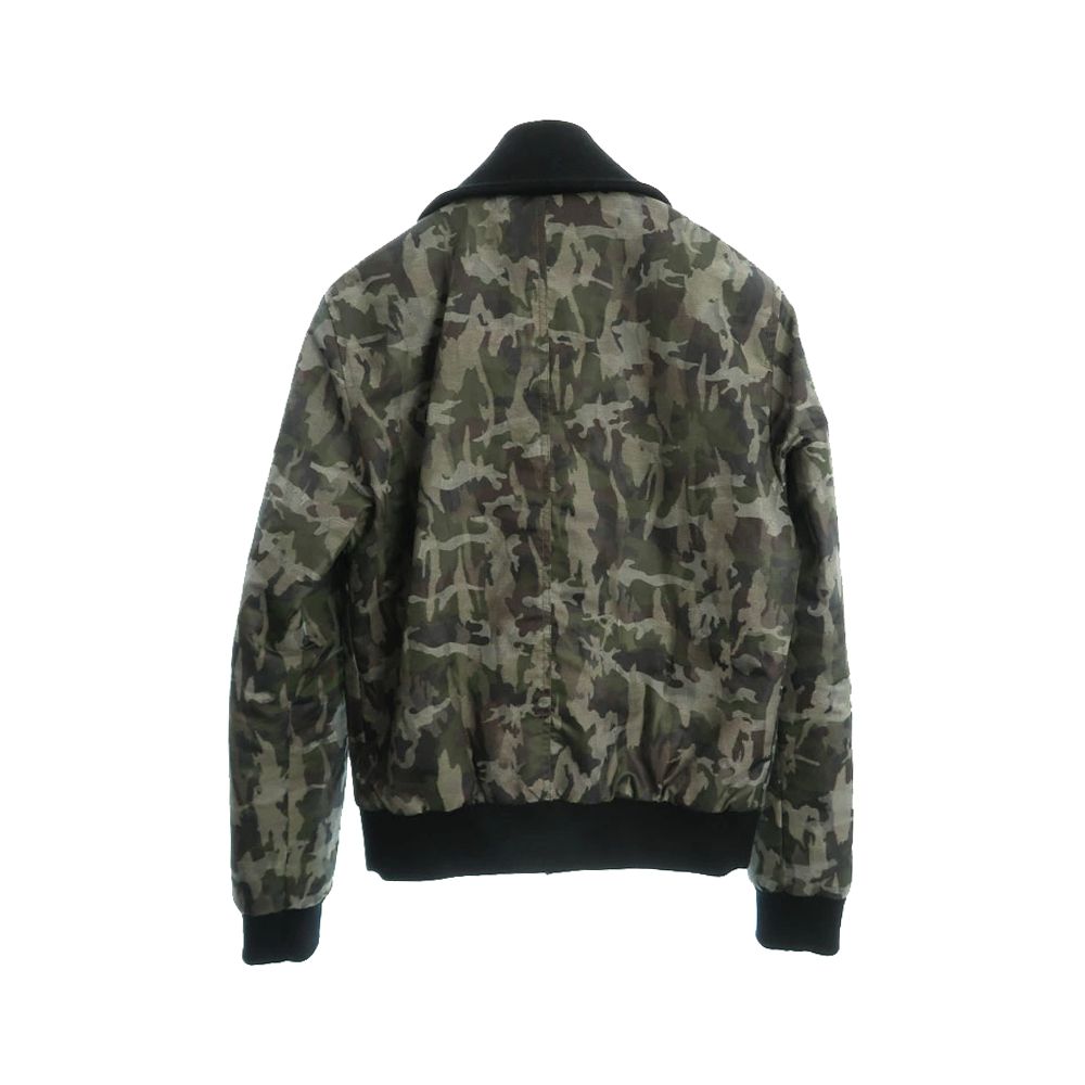 Dolce & Gabbana Camouflage Print Cotton Jacket