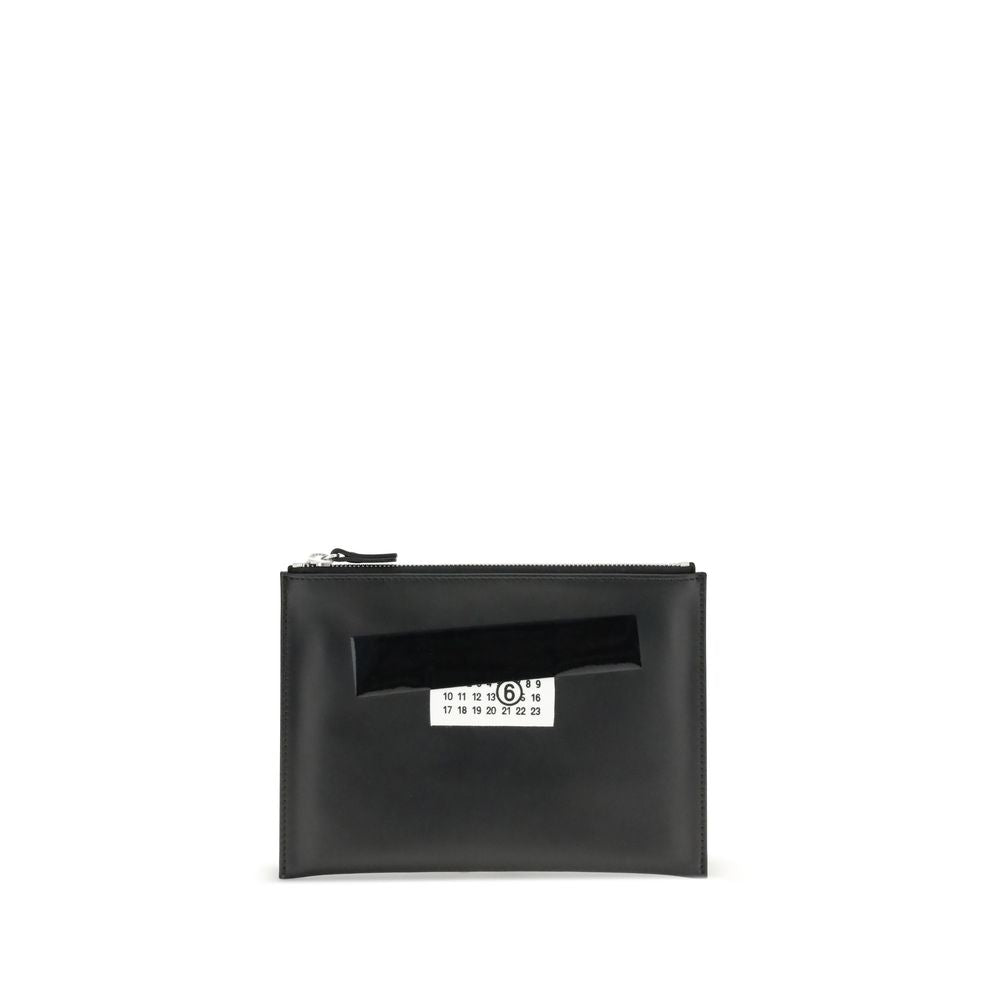 MM6 Leather Pouch - Minimalist Elegance