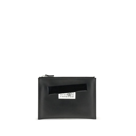 MM6 Leather Pouch - Minimalist Elegance