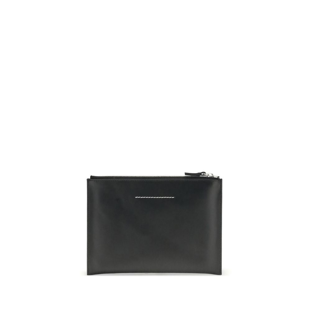 MM6 Leather Pouch - Minimalist Elegance