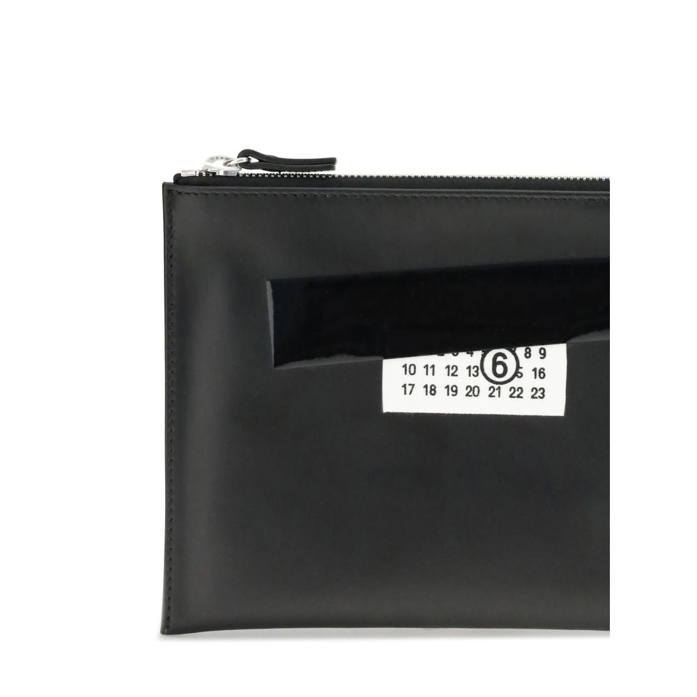 MM6 Leather Pouch - Minimalist Elegance