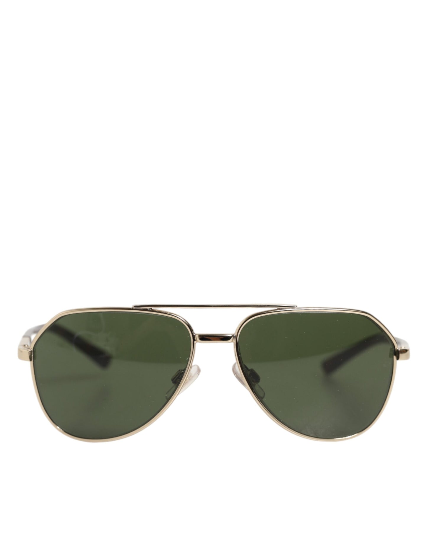 Dolce & Gabbana DG2125 Silver Frame Aviator Sunglasses