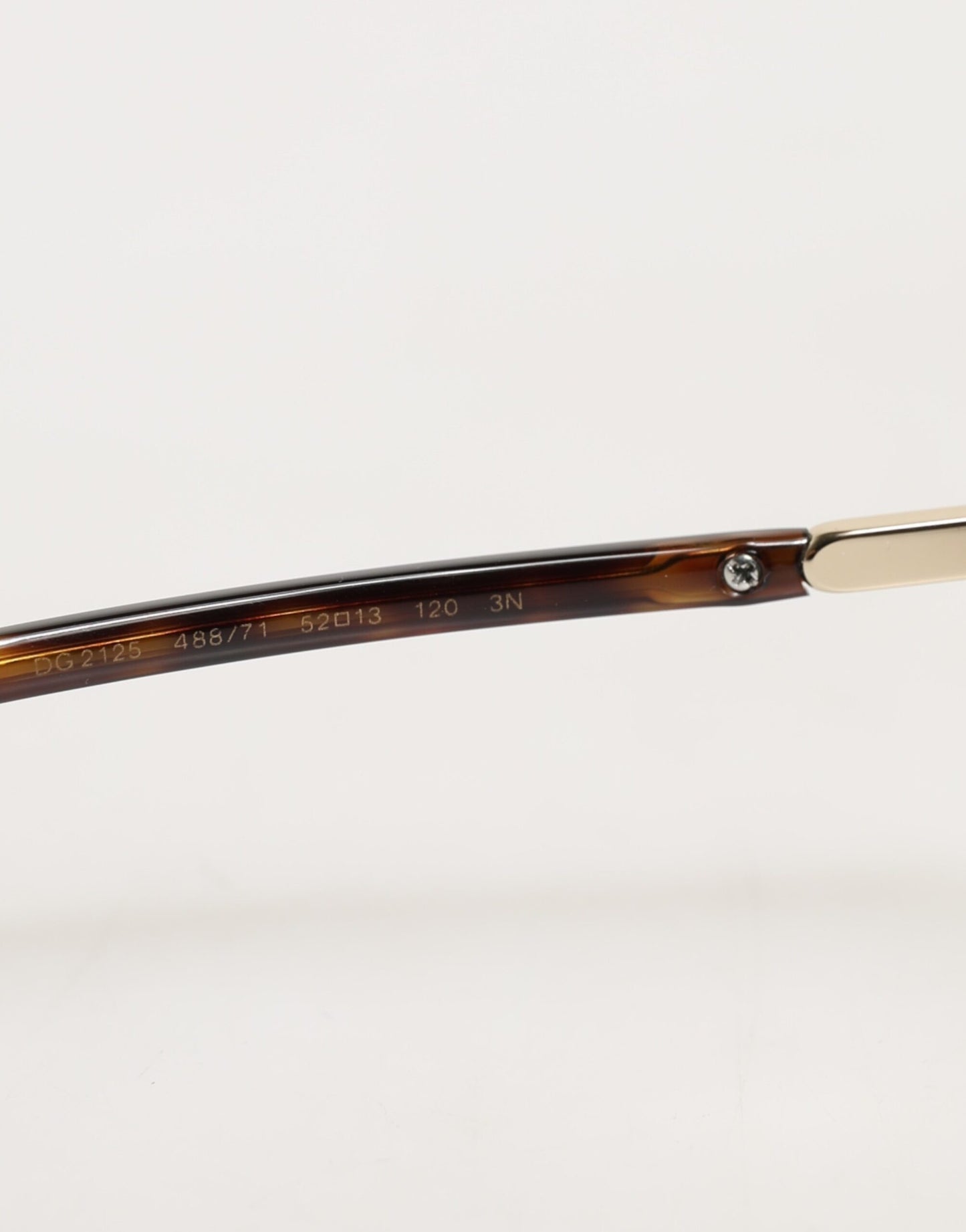 Dolce & Gabbana DG2125 Silver Frame Aviator Sunglasses