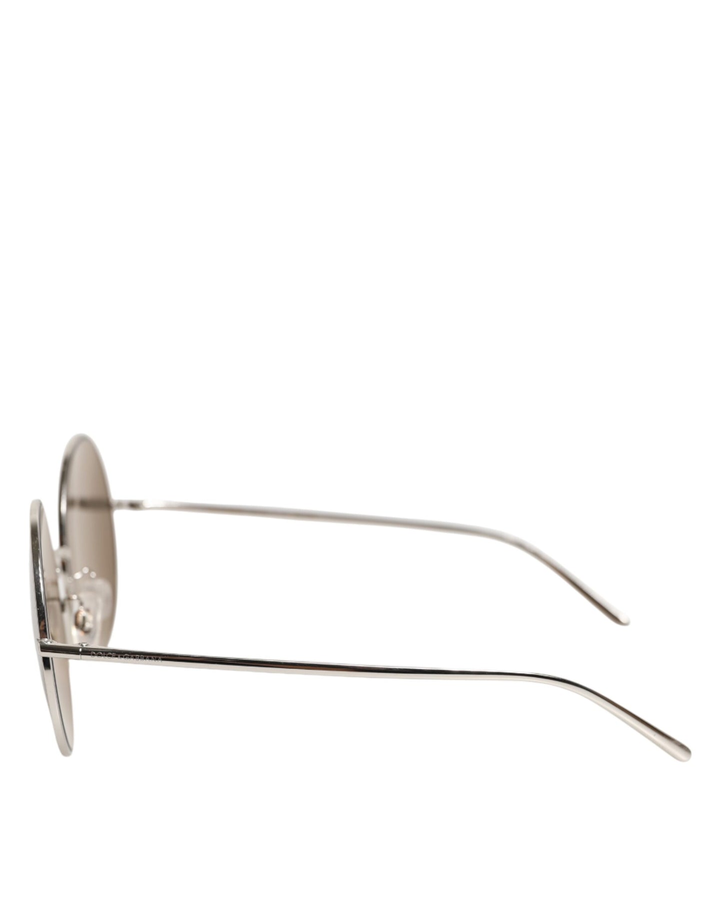 Dolce & Gabbana DG2215K Silver Metal Round Shades