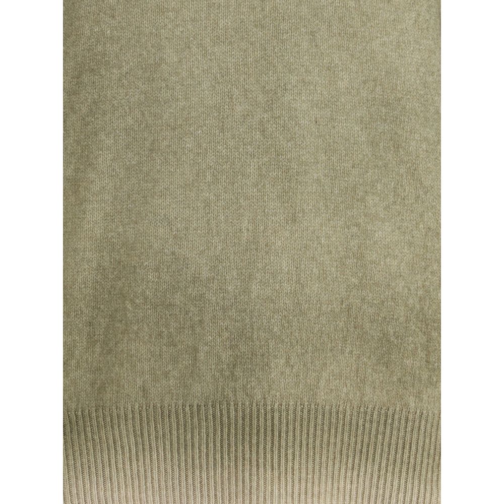 Aragona Cashmere Cashmere Crewneck with Gradient Effect