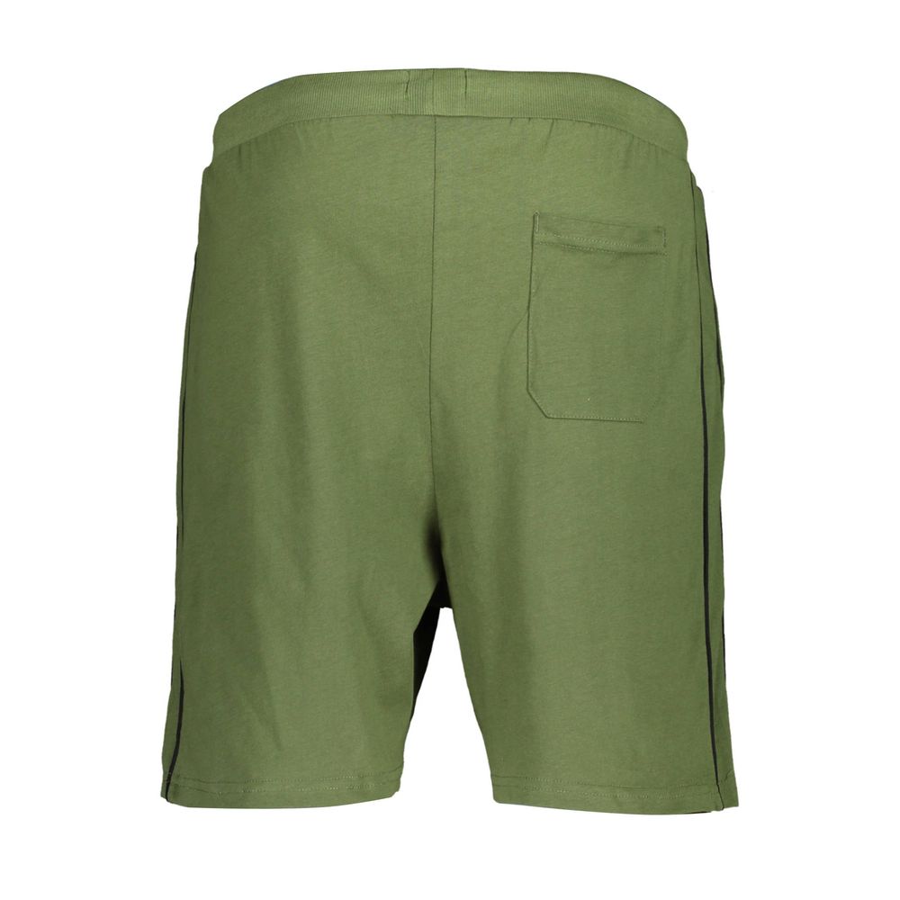 Gianmarco Venturi Green Cotton Shorts