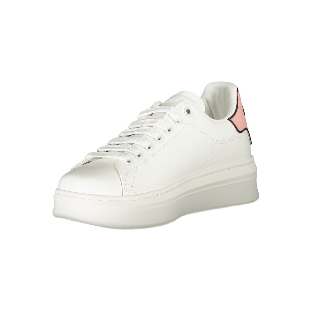 Gaelle Paris Pink Polyethylene Sneaker