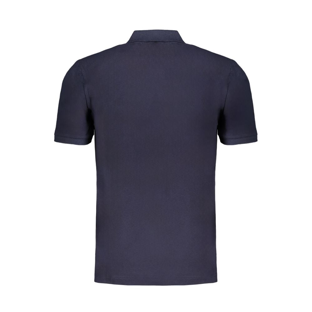 Gianmarco Venturi Blue Cotton Polo Shirt - Elevate Your Wardrobe