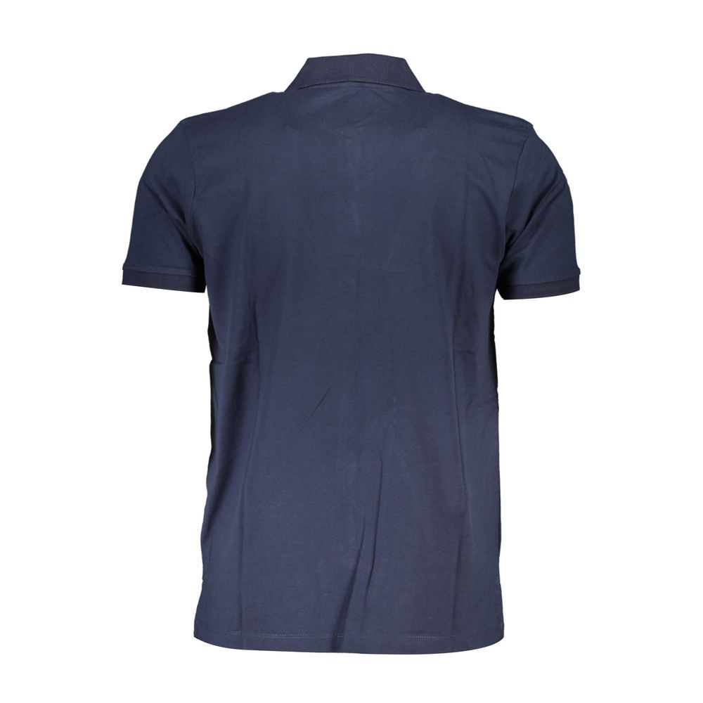 Gianmarco Venturi Blue Cotton Polo Shirt - Stylish Comfort for Every Occasion