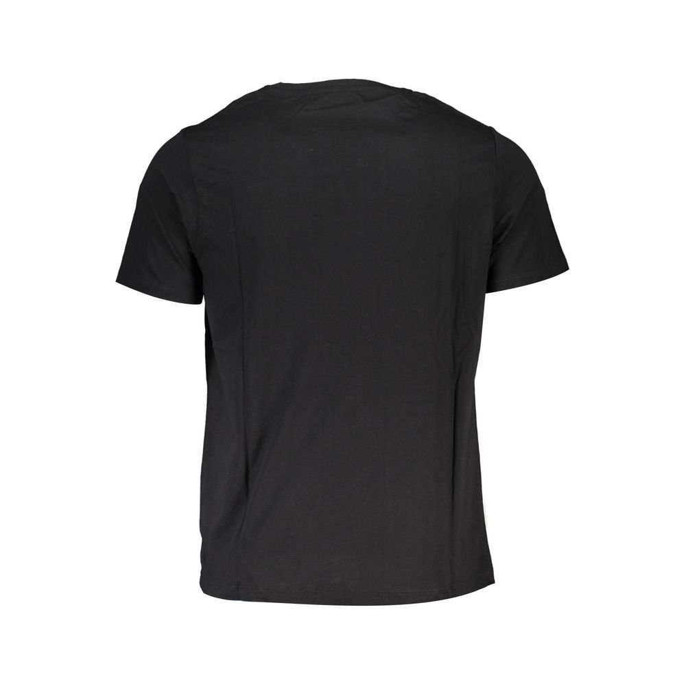 Gianmarco Venturi Black Cotton T-Shirt - Elegant Everyday Essential
