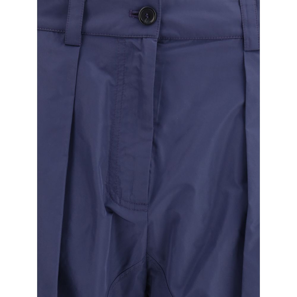 PINKO Shiny Taffeta Trousers - Elevate Your Style