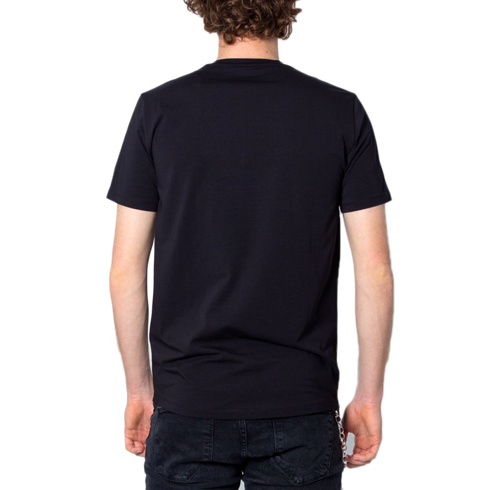 Armani Exchange Black Cotton T-Shirt for Men