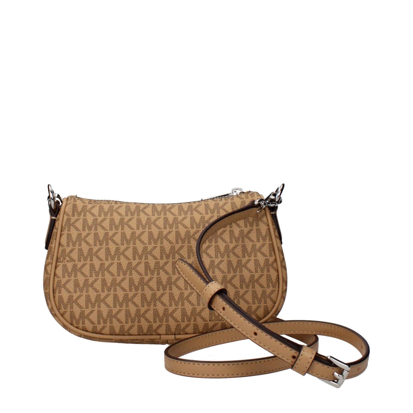Michael Kors Brown Fabric Handbag - Effortless Elegance