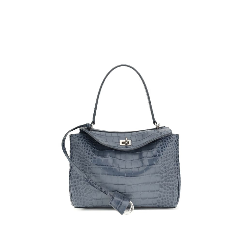 Balenciaga Light Blue Small Rodeo Handbag