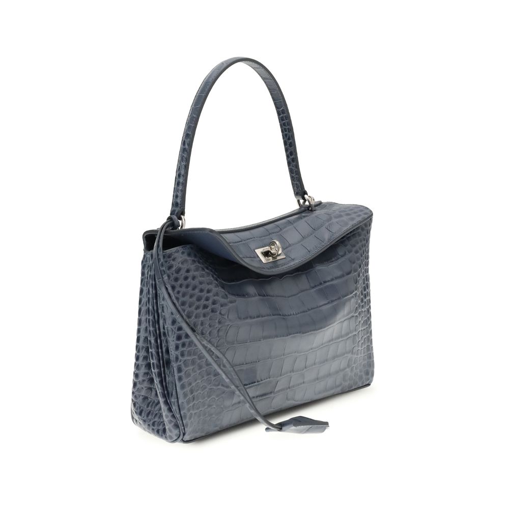 Balenciaga Light Blue Small Rodeo Handbag