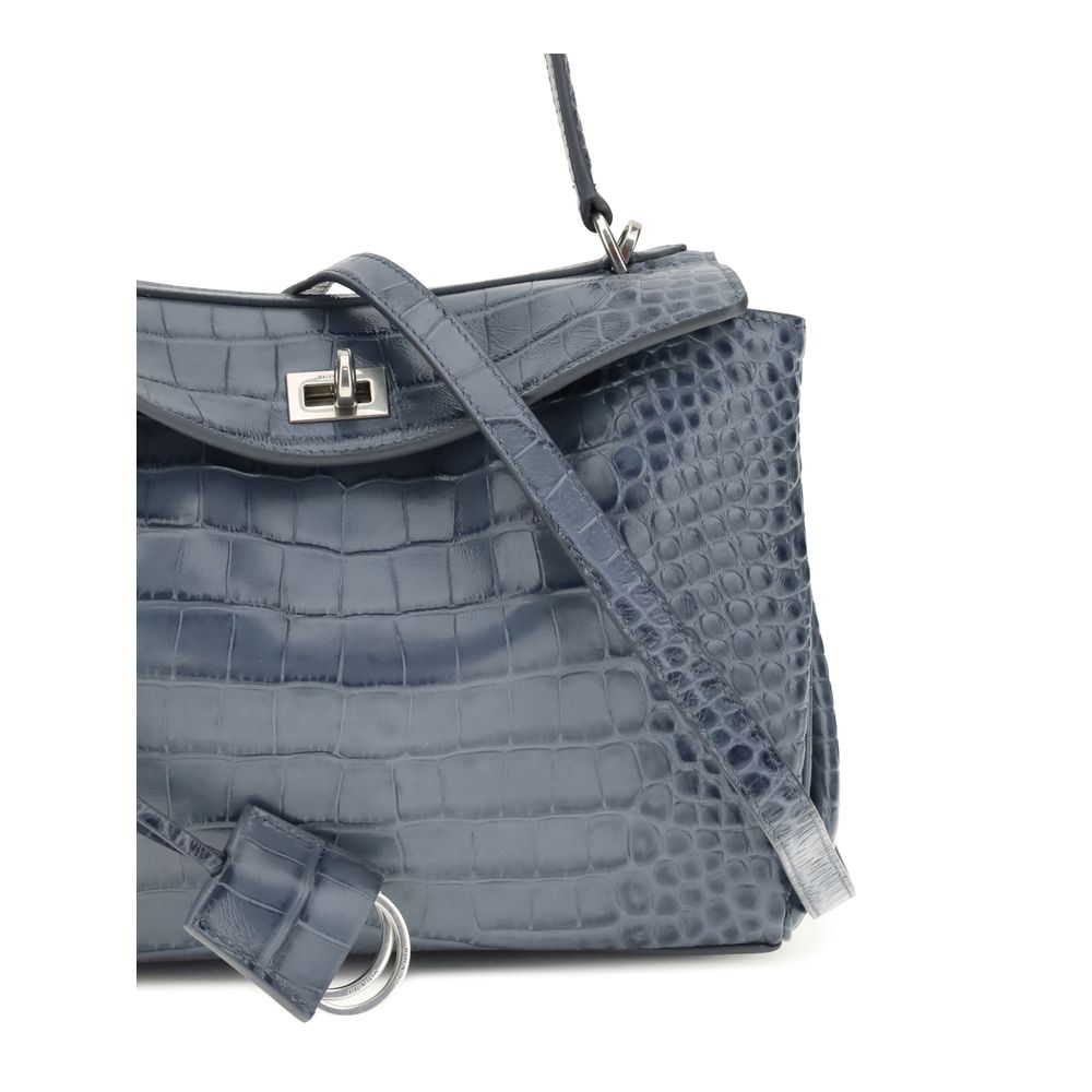 Balenciaga Light Blue Small Rodeo Handbag