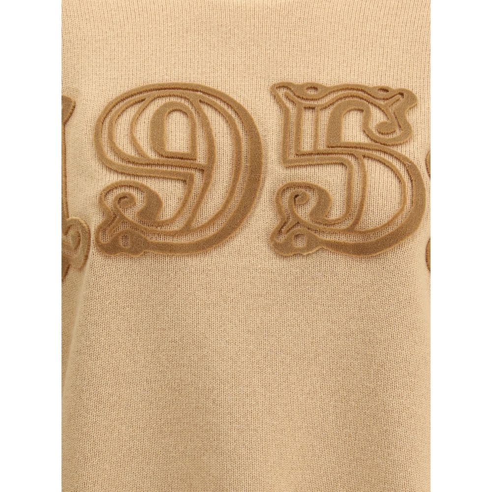 Max Mara Fido Sweater with 1951 Embroidery