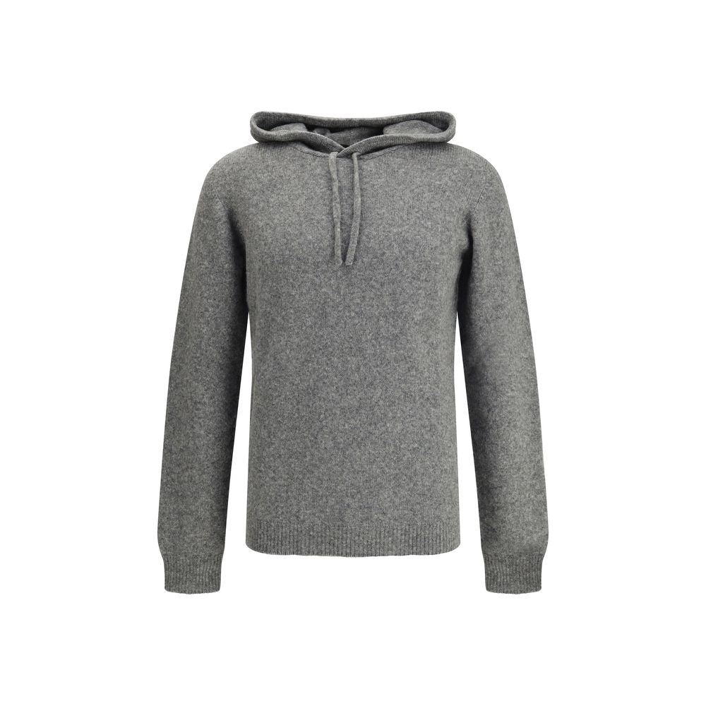 Roberto Collina Luxurious Cashmere and Silk Hooded Sweater