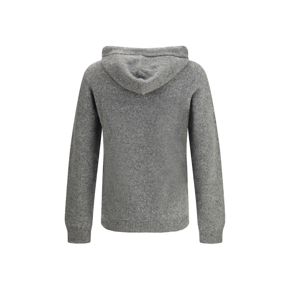 Roberto Collina Luxurious Cashmere and Silk Hooded Sweater