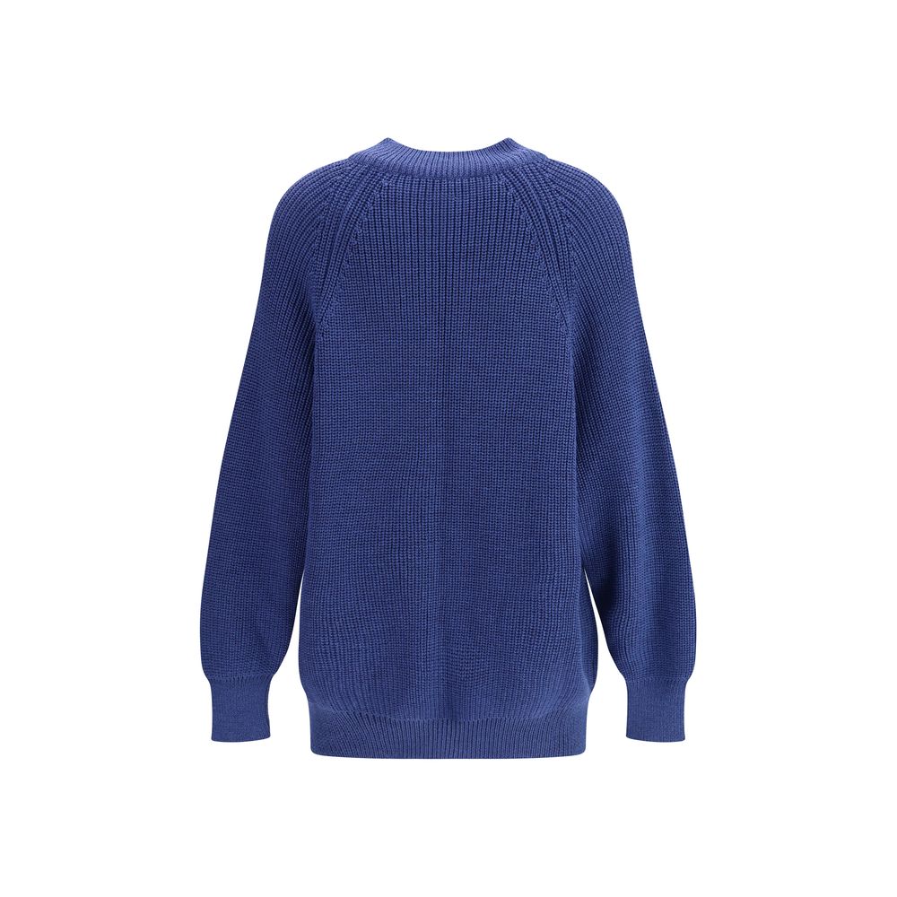Ella Bomber Sweater with Hook-and-Eye Closure