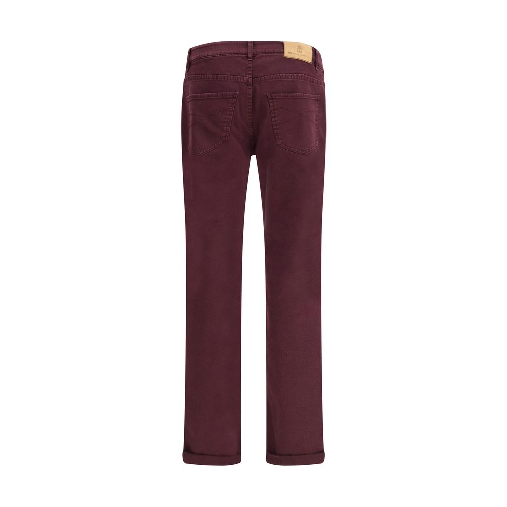 Brunello Cucinelli Cotton Slim Jeans