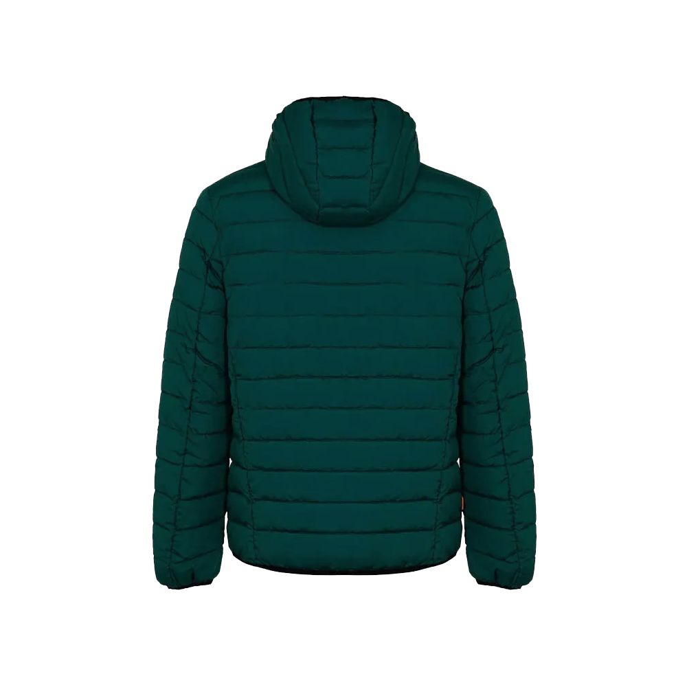 Suns Green Polyester Jacket - Stylish Functionality for All Seasons
