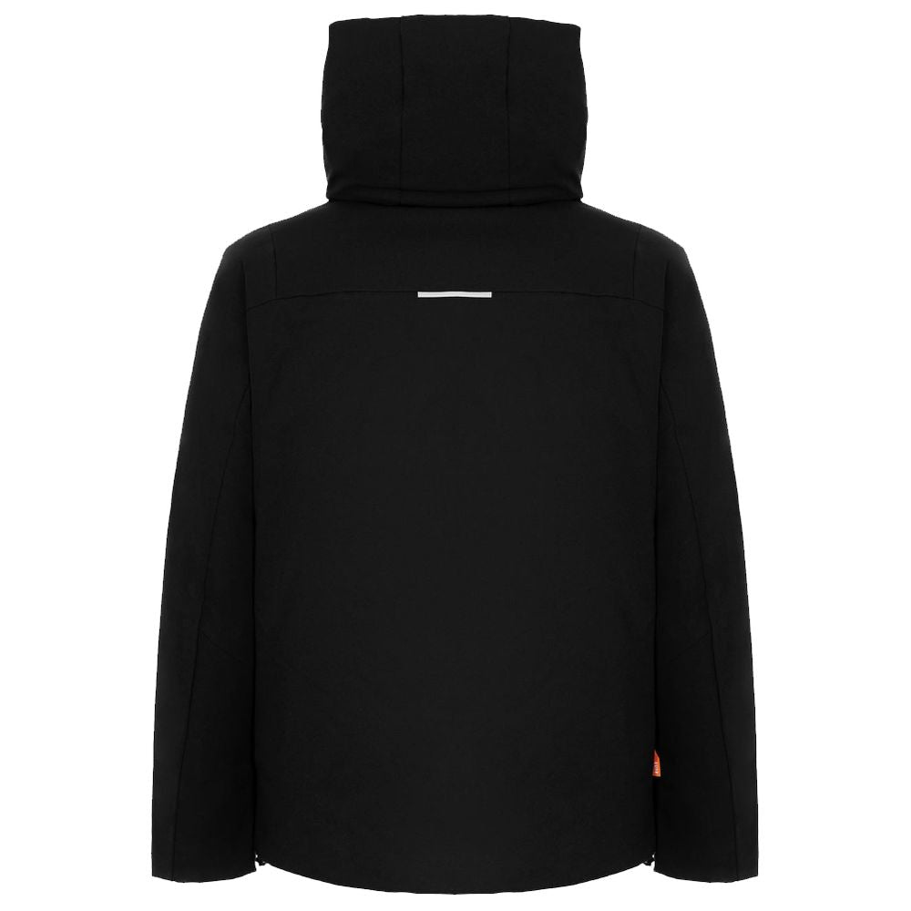SUNS Black Polyester Jacket