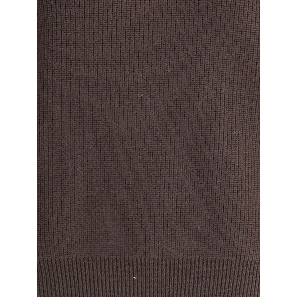 Saint Laurent Chunky Wool Knit Pullover